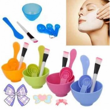 MANGKUK Masker set 4 in 1 / Tempat Masker / Peralatan Masker